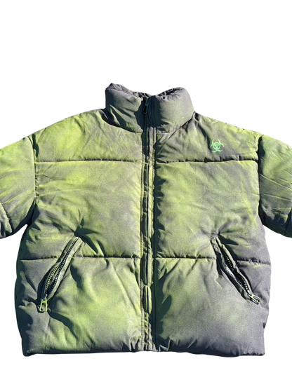Moss Biohazard Puff Jacket