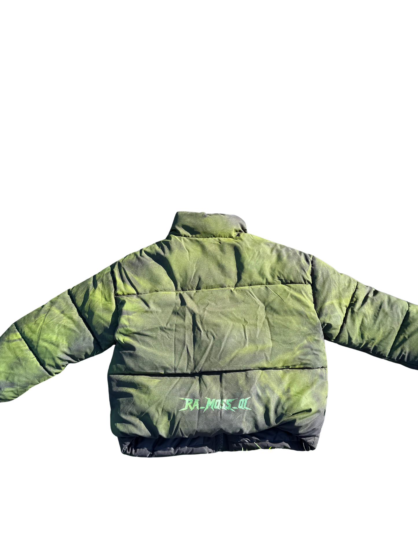 Moss Biohazard Puff Jacket